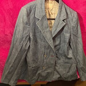 Banana Republic Classic Denim Blazer